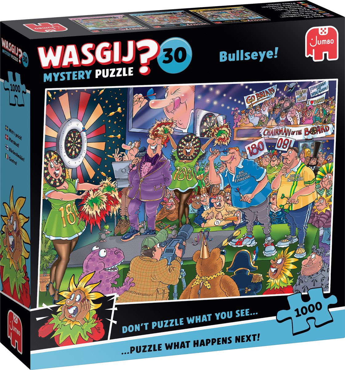 Wasgij Mystery 30 – Schot in de Roos! Puzzel 1000 Stukjes