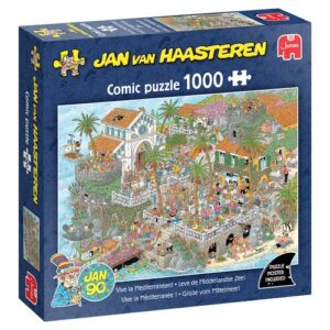 Jan van Haasteren Leve de Middellandse Zee! – 1000 stukjes puzzel